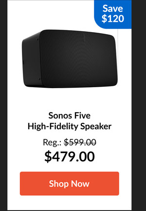 Sonos Five High-Fidelity Speaker