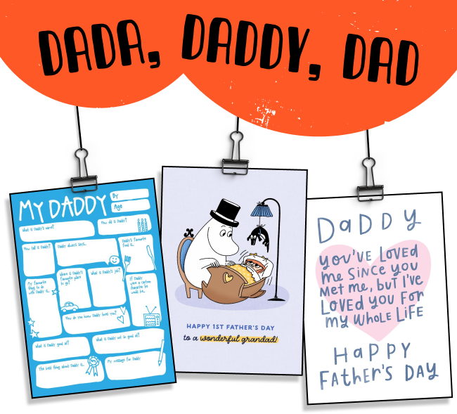 father's day cards from the kids