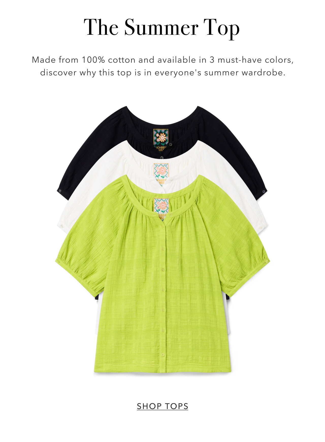 SHOP TOPS