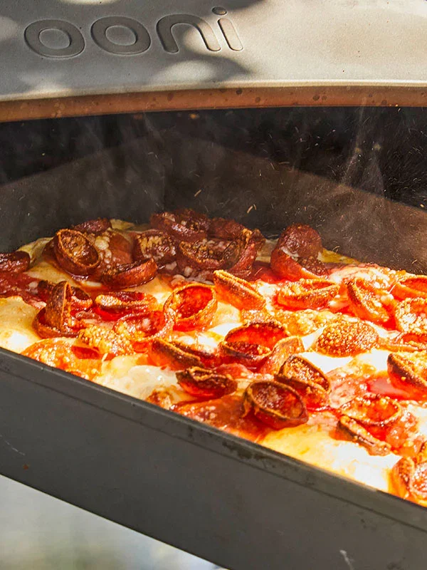 Pepperoni Detroit-style Pizza