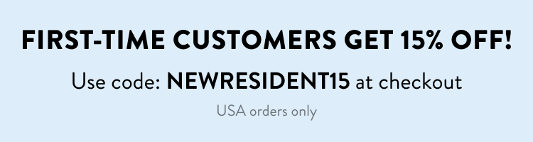 15% Off Your First Order