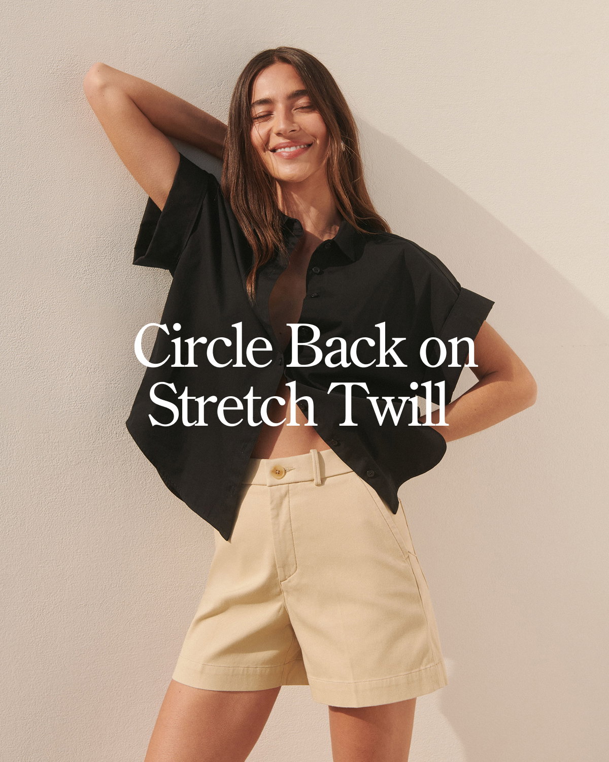 Circle back on Stretch Twill