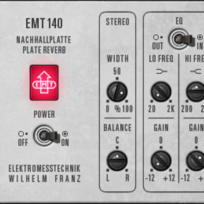 EMT 140 Classic Plate Reverberator