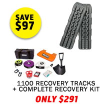 1100 Recovery Tracks + Complete Recovery Kit (11-Piece)