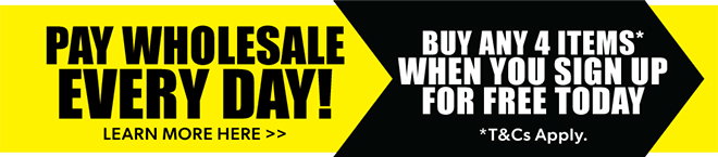 Pay Wholesale Every Day!