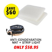 Anti-Condensation Mat + Strip Light