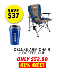 Deluxe Arm Chair + Coffee Cup