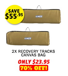 2x Recovery Tracks Canvas Bag