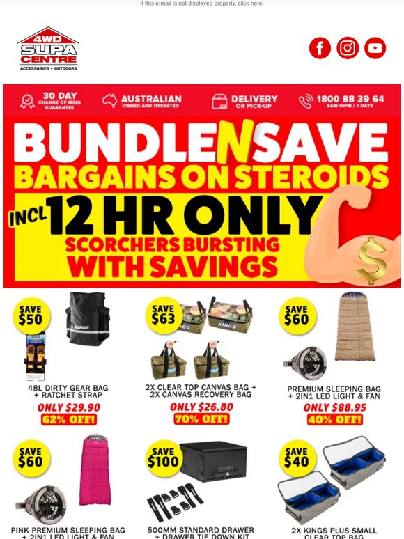 Bundle N Save Bargains On Steroids Incl 12 Hour Only Scorchers Bursting With Savings 💲💲