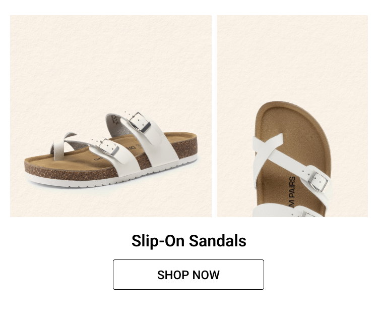 Slip-On Sandals