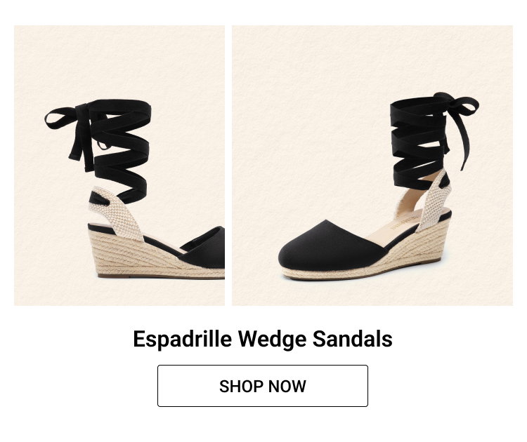 Espadrille Wedge Sandals