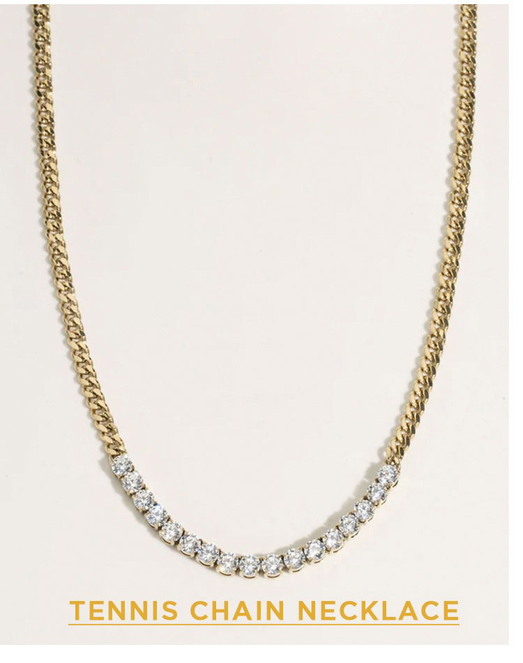 TENNIS CHAIN NECKLACE