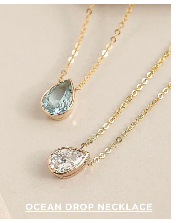 OCEAN DROP NECKLACE