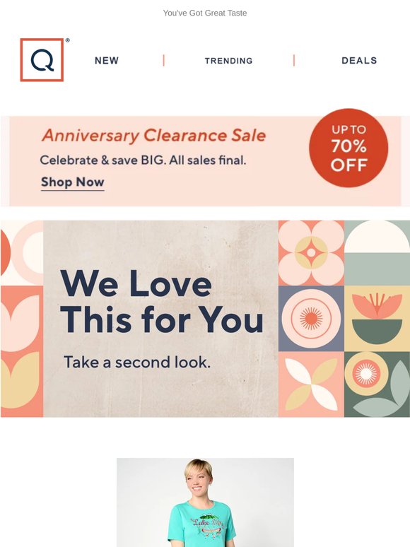 Take Another Peek, Plus Anniversary Clearance Sale!