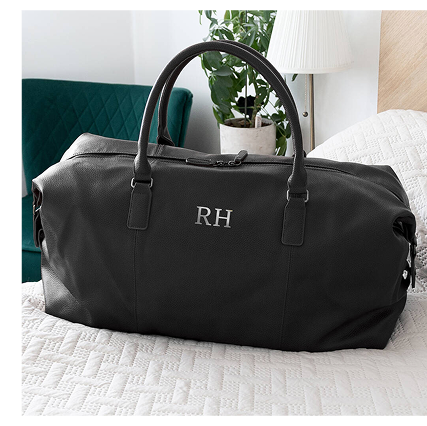 Luxury Monogrammed Weekender Holdall