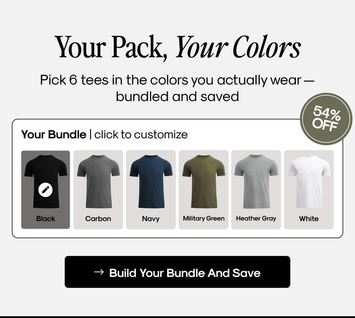 Your Pack, Your Colors