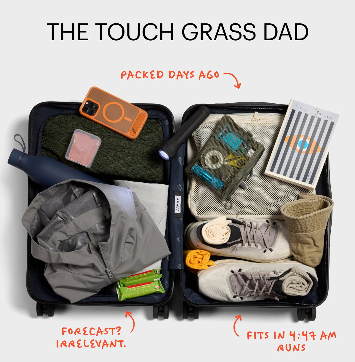 THE TOUCH GRASS DAD | Packed day ago. Forecast? Irrelevant. Fits in 4:47 AM runs.
