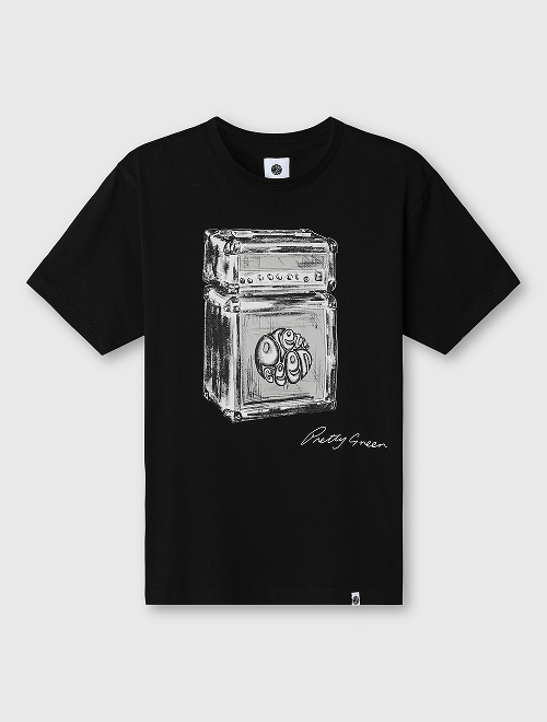 black amp tee