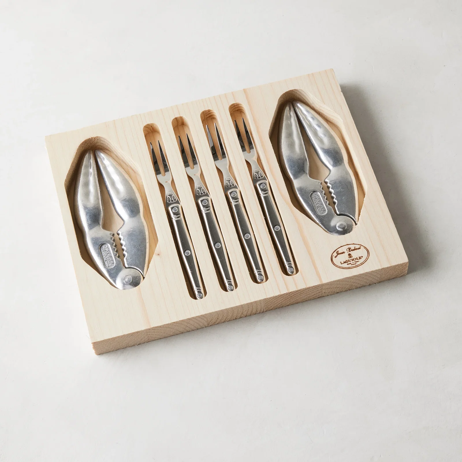 Image of Jean Dubost Laguiole 6-Piece Seafood Set