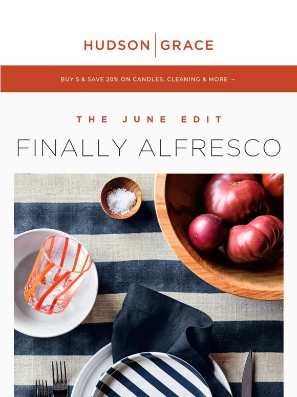 The June Edit | Finally Alfresco