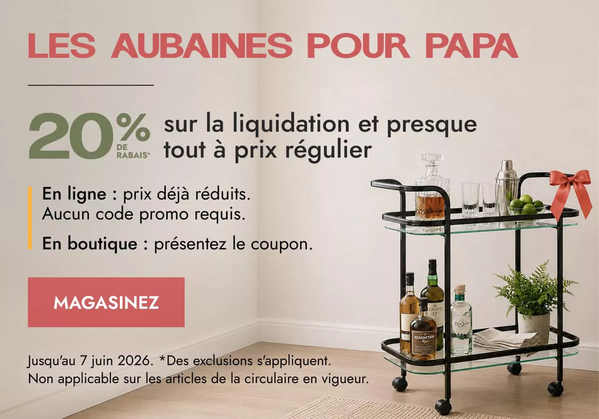 Les aubaines pour papa
