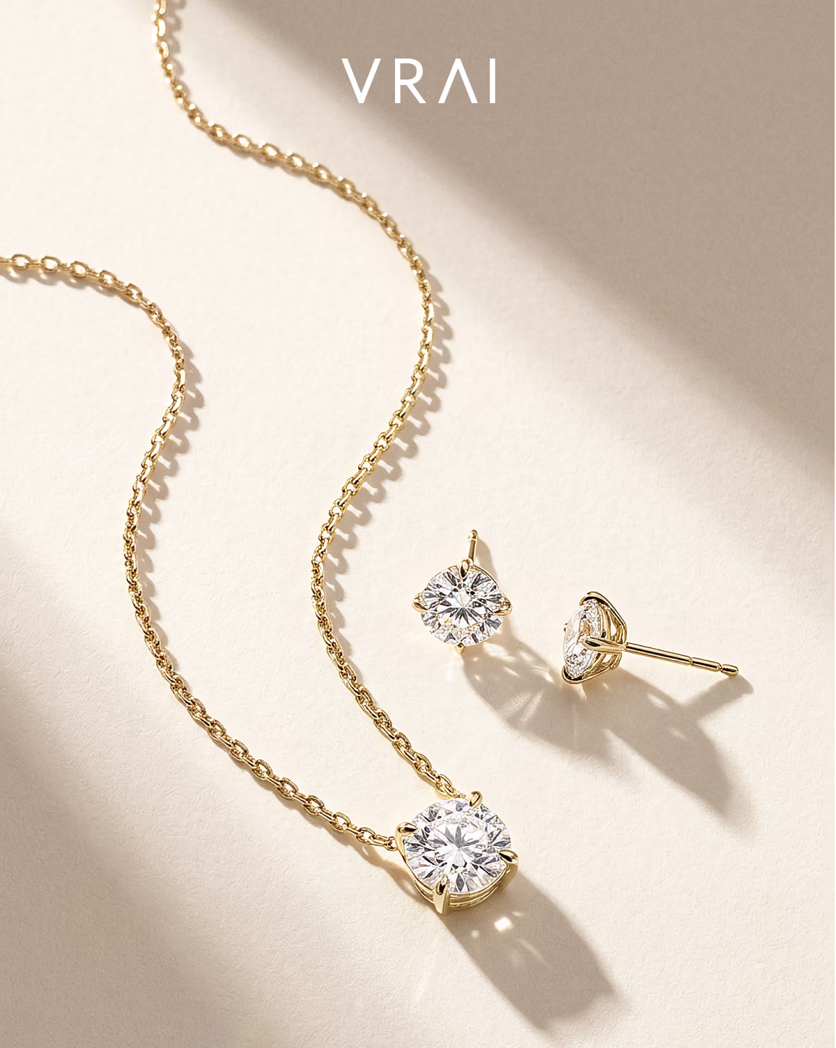 Celebrate your graduate with solitaire gifts featuring VRAI created diamonds.