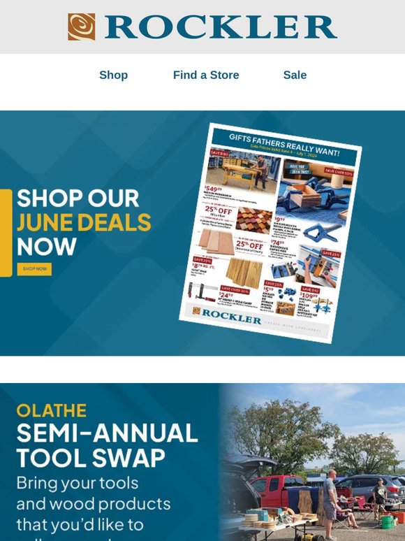 Get a Gift for Dad and for You at Your Local Olathe Store!