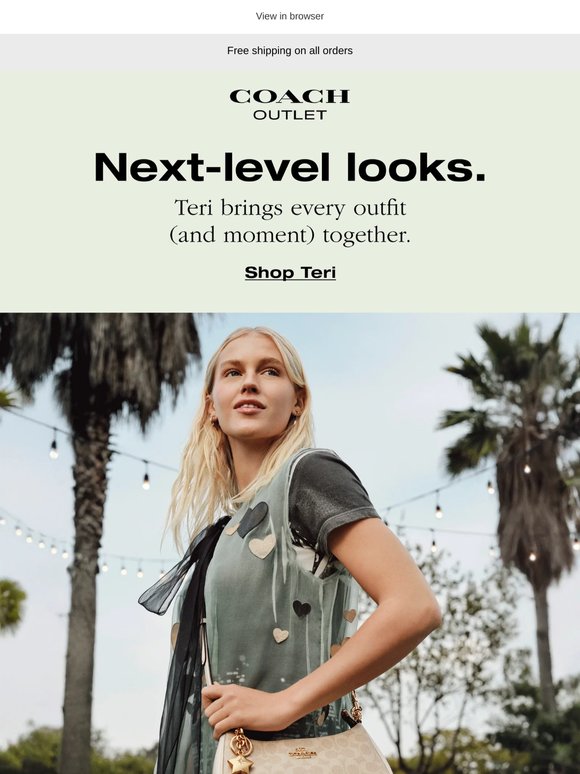 Next-level looks with Teri.