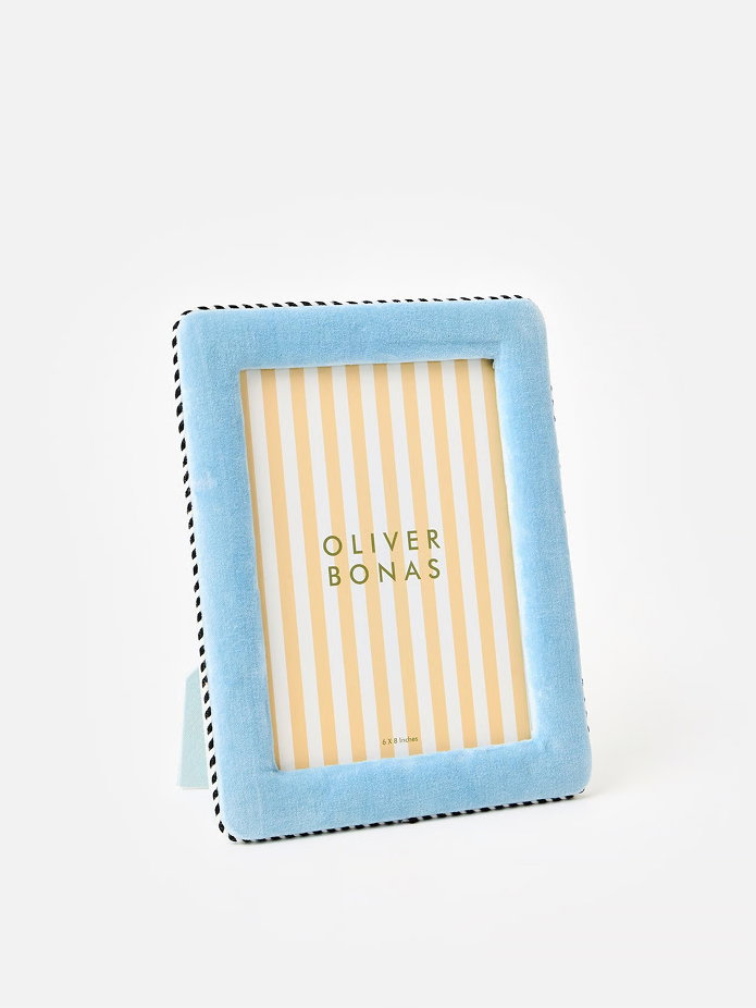 Dulce Blue Velvet Photo Frame 6x8