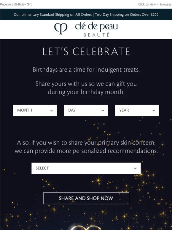 Help Us Celebrate You