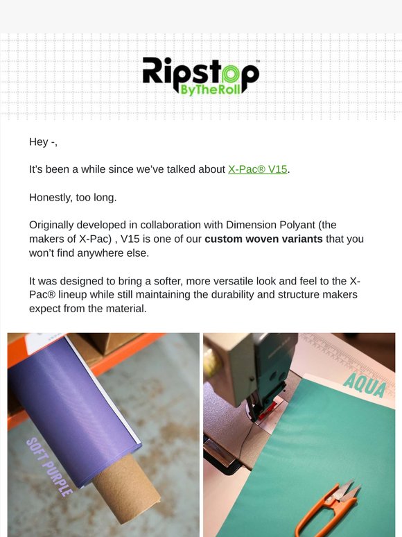 New Colors: X-Pac® V15