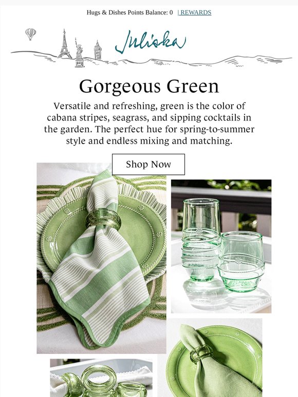 Color Carousel: Gorgeous Green