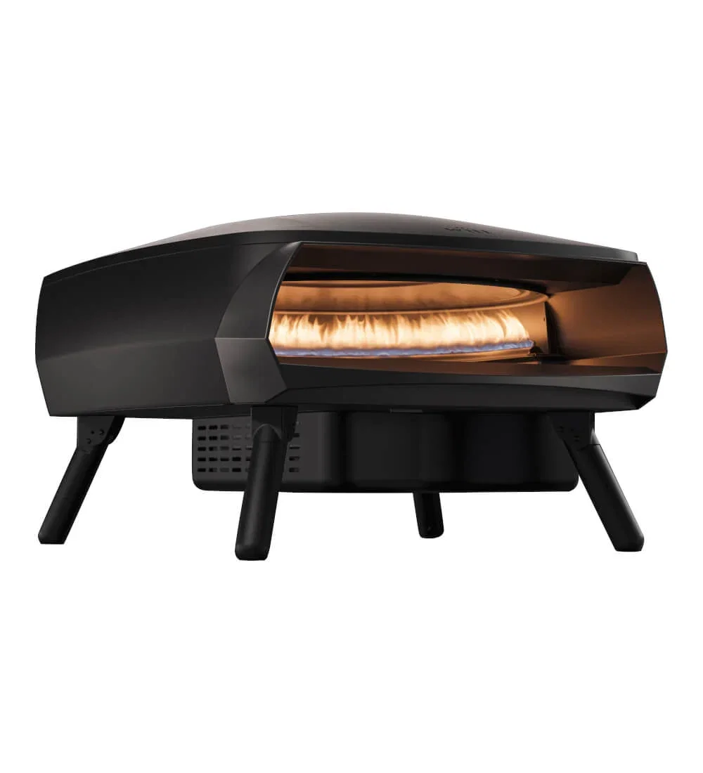 Image of Witt Etna Fermo Black 16-inch Pizza Oven - with Free Pizza Cutter Wheel
