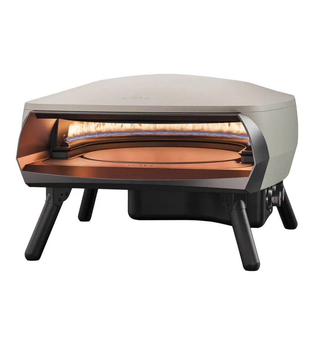 Image of Witt Etna Rotante Stone 16-inch Pizza Oven - with Free Pizza Cutter Wheel