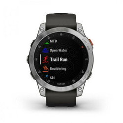 Garmin Epix 010-02582-01 - Bracelet Silicone Gris - 47 mm