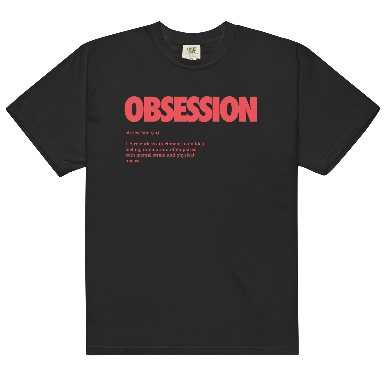 Image of Obsession Definition T-Shirt