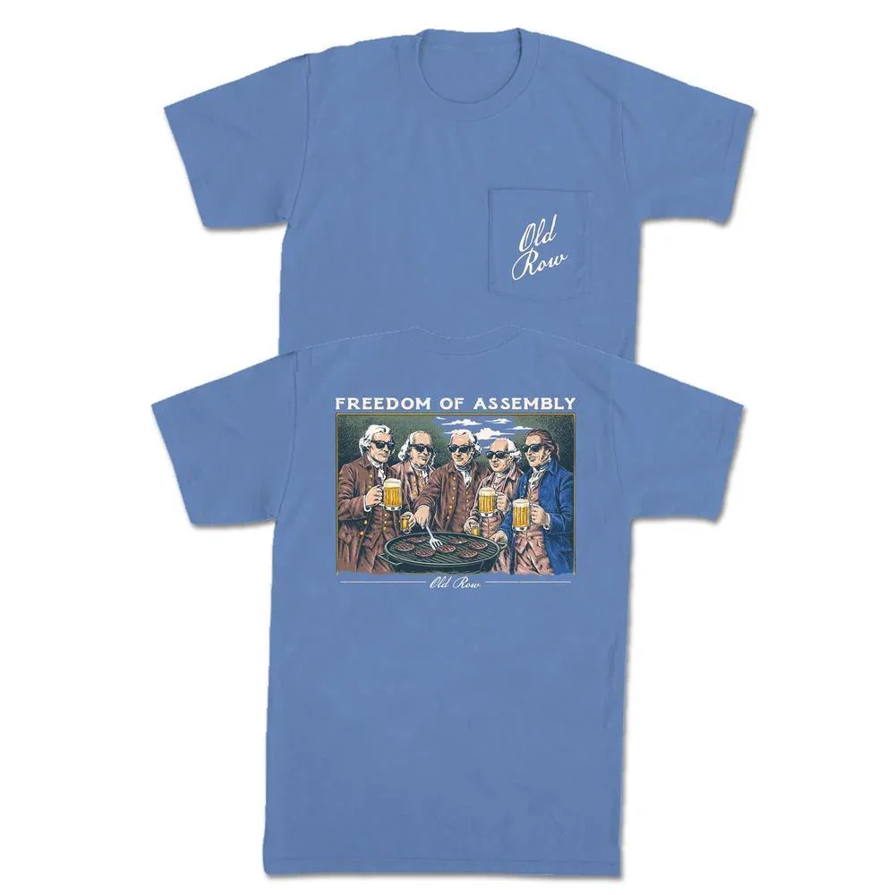 Image of Freedom Of Assembly Pocket Tee