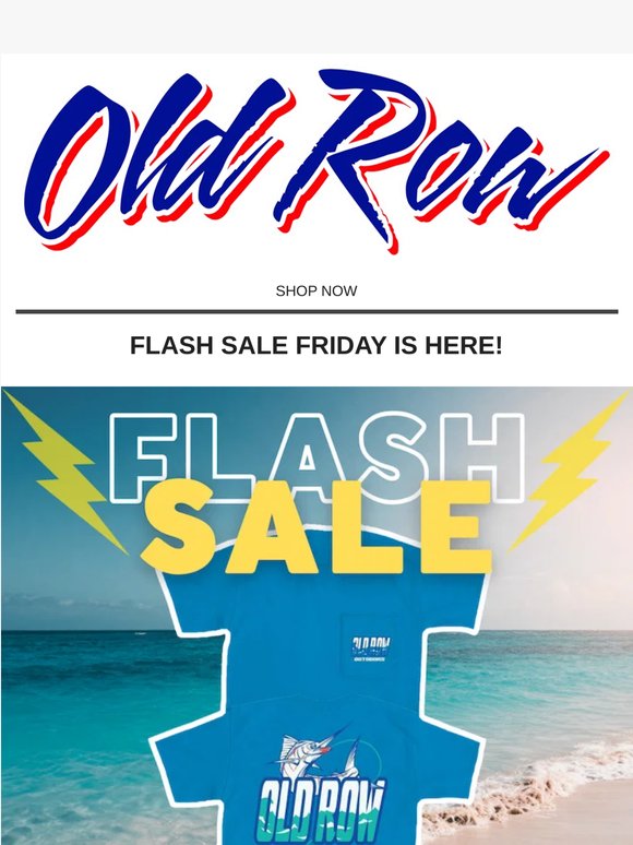 ⚡FLASH SALE FRIDAY IS BACK 🎣
