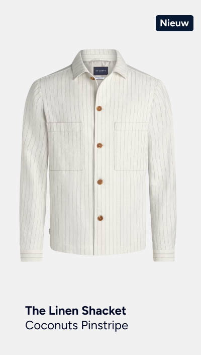 Coconuts Pinstripe - The Linen Shacket