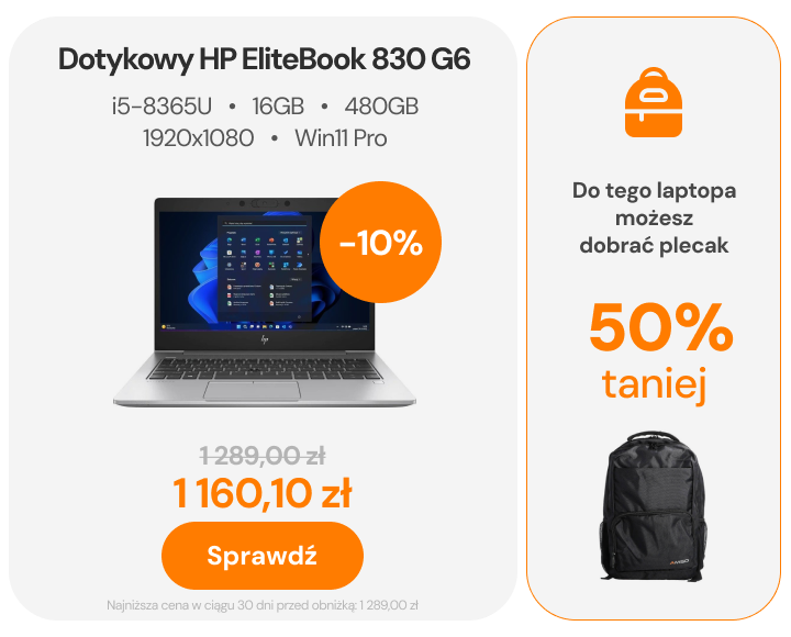 Dotykowy EliteBook od HP