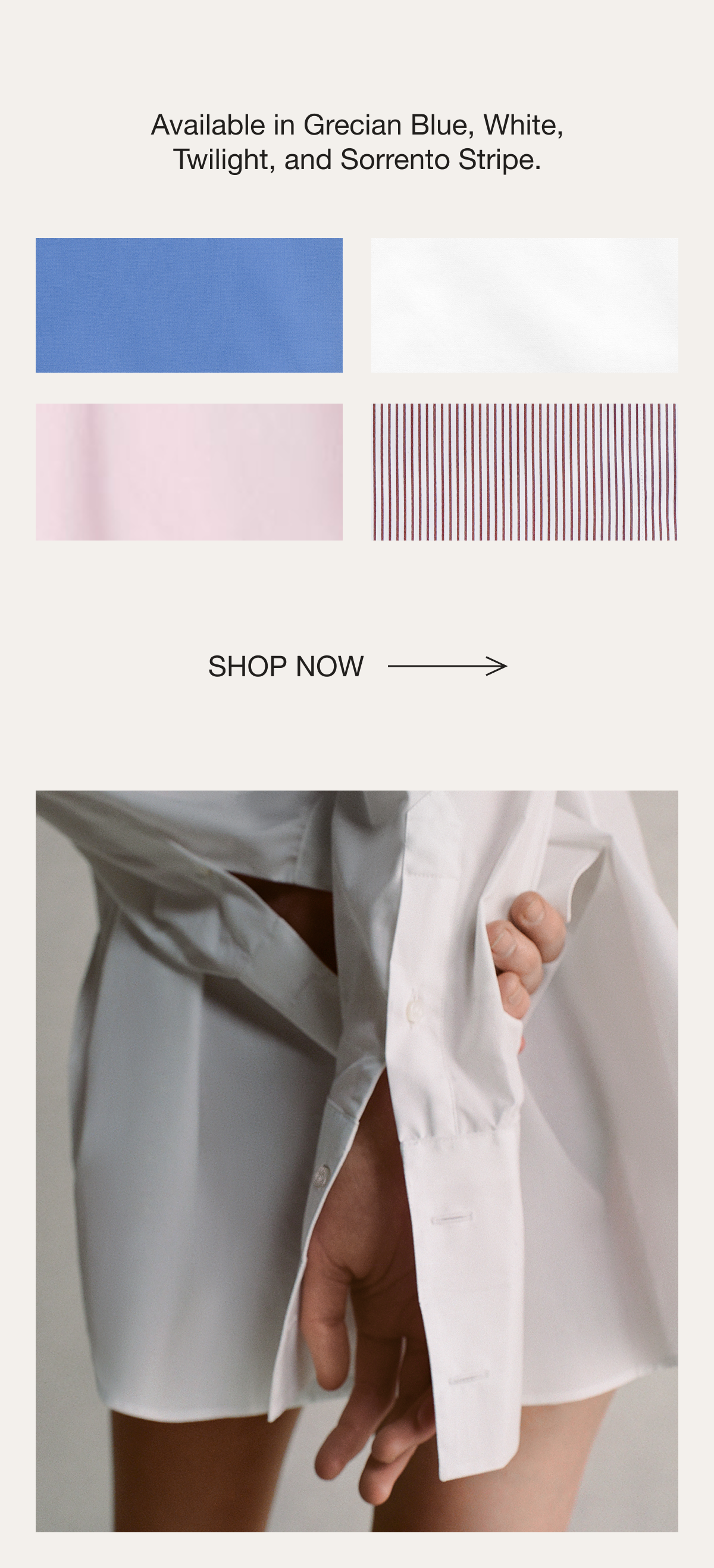 The Mandarin Collar Tunic