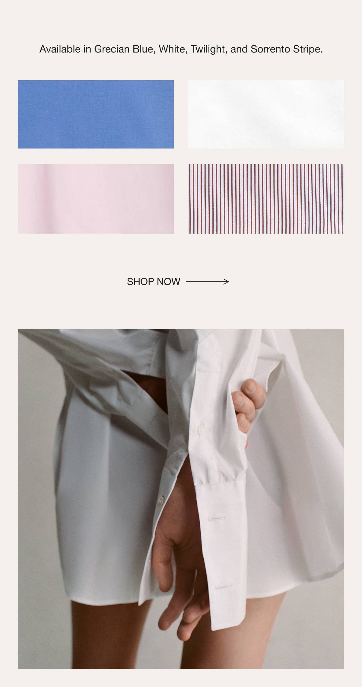 The Mandarin Collar Tunic