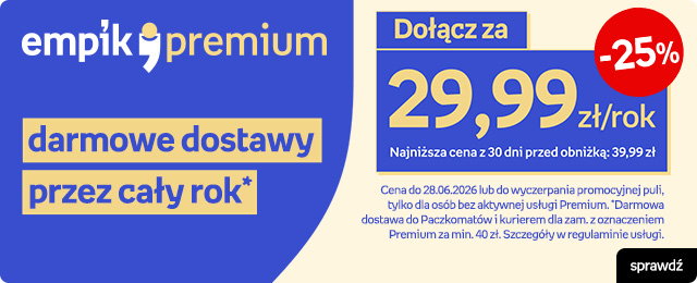Darmowe dostawy przez cały rok z Empik Premium