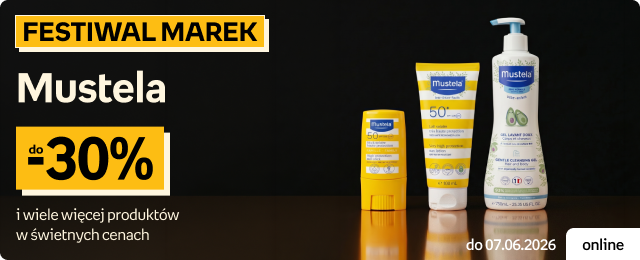 Wybrane produkty marki Mustela z rabatem do -30% i wiele więcej w świetnych cenach