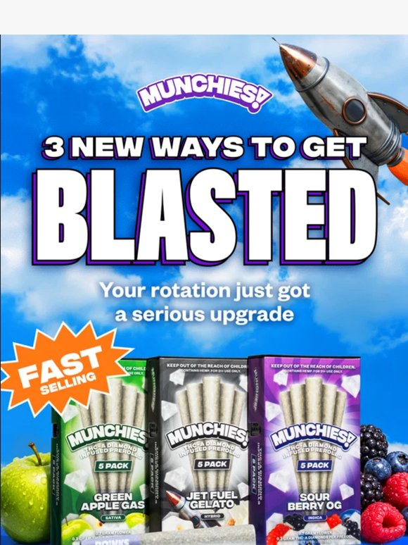 NEW 5-PACK PREROLL FLAVORS 🔥