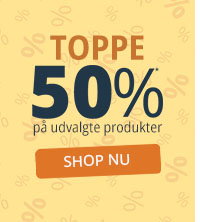 Spar 50% på toppe