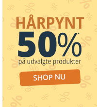 Spar 50% på hårpynt