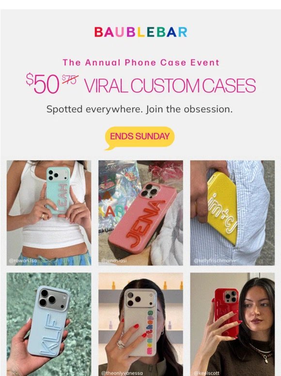 Your mirror's fave phone case 🤳