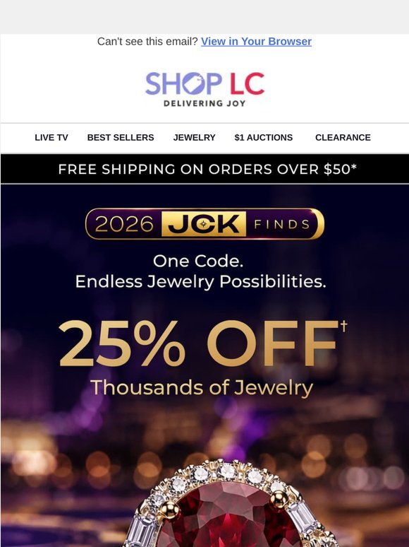 ⏳ HURRY! Take 25% OFF All Jewelry