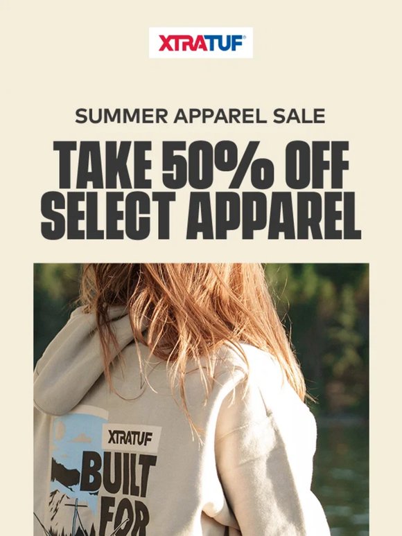 The Summer Apparel Sale